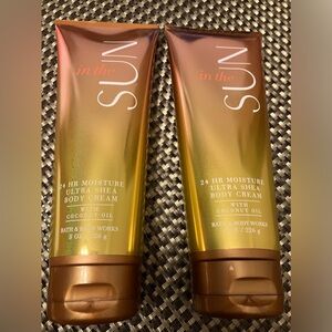 2 In the Sun ultra shea body creams